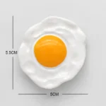 Home decoration magnetic refrigerator paste sticky notes bread machine tomato egg pan teapot milk model fridge magnet collection - Image 24