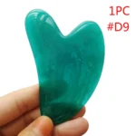 Heart Resin Gua Sha Massage Board Acupoint Beeswax Guasha Acupuncture SPA Massager Scrapers Tools For Face Neck Back Body Care - Image 7