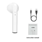 i7s TWS Bluetooth 5.0 Earphones Wireless Headphones Sport Earbuds Headset With Mic Box Stereo Headphones For All smartphones - Image 7