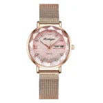 POEDAGAR Watch Women New Fashion Luxury Stainless Steel Wristwatch Bracelet Simple Rose Gold Waterproof Luminous Ladies Watches - Image 17