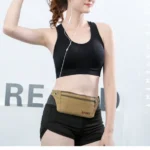 Casual Canvas Waist Bag Unisex Functional Waist Bag Mobile Phone Bag Men and Women Convenient Belt Banana Bag Fanny Pack Men - Image 5