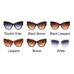 Cat Eye Retro Sunglasses Woman Fashion Vintage Sun Glasses Female Brand Designer Small Frame Sexy Gradient Oculos De Sol - Image 6