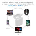i7s TWS Bluetooth 5.0 Earphones Wireless Headphones Sport Earbuds Headset With Mic Box Stereo Headphones For All smartphones - Image 5