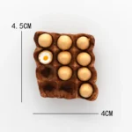 Home decoration magnetic refrigerator paste sticky notes bread machine tomato egg pan teapot milk model fridge magnet collection - Image 7