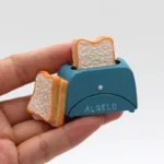 Home decoration magnetic refrigerator paste sticky notes bread machine tomato egg pan teapot milk model fridge magnet collection - Image 6