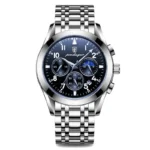 POEDAGAR Men Watches 2021 New Fashion Leather Waterproof Luminous Top Brand Luxury Mens Quartz Wristwatch Relogio Masculino - Image 13