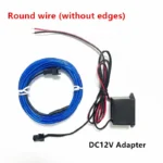 Flexible Neon Light 1M/2M/3M/5M/10M EL Wire Led Neon Dance Party Atmosphere Decor Lamp RopeTube Waterproof Multicolor Led Strip - Image 10