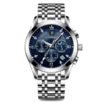 POEDAGAR Men Watches 2021 New Fashion Leather Waterproof Luminous Top Brand Luxury Mens Quartz Wristwatch Relogio Masculino - Image 19