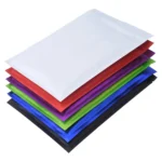 100Pcs Matte Aluminum Mylar Foil Zip Lock Bag Tear Notch Resealable Smell Proof for Coffee Bean Candy Snack Food Tea Packaging - Image 4