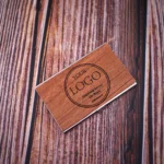 RFID Smart Wallet Wood ID Card Holder Automatically Solid Metal Bank Credit Card Holder Business CUSTOMIZE Promotion Gift - Image 2