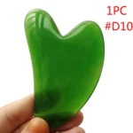 Heart Resin Gua Sha Massage Board Acupoint Beeswax Guasha Acupuncture SPA Massager Scrapers Tools For Face Neck Back Body Care - Image 8