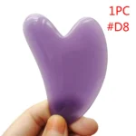 Heart Resin Gua Sha Massage Board Acupoint Beeswax Guasha Acupuncture SPA Massager Scrapers Tools For Face Neck Back Body Care - Image 10