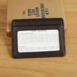 LANSPACE genuine leather credit card case slim bank card case credit Card Holder hot sale ID card holder fashion - Image 15