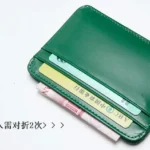 LANSPACE leather men's card holder brand wallet card holder handmade card id holders - Image 4