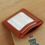 LANSPACE genuine leather credit card case slim bank card case credit Card Holder hot sale ID card holder fashion - Image 17