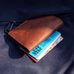 LANSPACE men's leather card holder  brand small credit card case fashion card id holders - Image 5