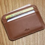 LANSPACE leather men's card holder brand wallet card holder handmade card id holders - Image 11