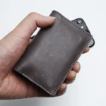 LANSPACE men's leather card holder  brand small credit card case fashion card id holders - Image 3