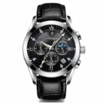 POEDAGAR Men Watches 2021 New Fashion Leather Waterproof Luminous Top Brand Luxury Mens Quartz Wristwatch Relogio Masculino - Image 22