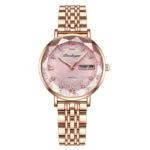 POEDAGAR Watch Women New Fashion Luxury Stainless Steel Wristwatch Bracelet Simple Rose Gold Waterproof Luminous Ladies Watches - Image 13