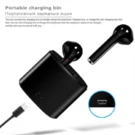 i7s TWS Bluetooth 5.0 Earphones Wireless Headphones Sport Earbuds Headset With Mic Box Stereo Headphones For All smartphones - Image 2
