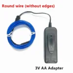 Flexible Neon Light 1M/2M/3M/5M/10M EL Wire Led Neon Dance Party Atmosphere Decor Lamp RopeTube Waterproof Multicolor Led Strip - Image 9