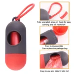 HAPPY MONKEY Stroller Bag Baby Stroller Accessories Portable Organizer Baby Diapers Rubbish Bags Nappy Garbage Bag Removable Box - Image 4