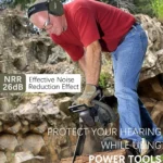 ZOHAN Shooting Ear Protection Safety Earmuffs Noise Reduction Slim Passive Hearing Protector for Huning NRR26dB - Image 3