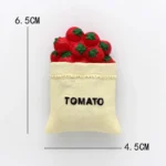 Home decoration magnetic refrigerator paste sticky notes bread machine tomato egg pan teapot milk model fridge magnet collection - Image 17