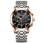 POEDAGAR Men Watches 2021 New Fashion Leather Waterproof Luminous Top Brand Luxury Mens Quartz Wristwatch Relogio Masculino - Image 15