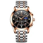 POEDAGAR Men Watches 2021 New Fashion Leather Waterproof Luminous Top Brand Luxury Mens Quartz Wristwatch Relogio Masculino - Image 14