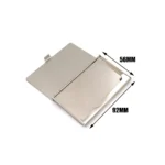 RFID Smart Wallet Wood ID Card Holder Automatically Solid Metal Bank Credit Card Holder Business CUSTOMIZE Promotion Gift - Image 3