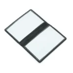 YUECIMIE Black Carbon Fiber Thin Credit Card Holder Slim RFID Wallets Pu Leather Driver License Cover Holder For Men Card Wallet - Image 6