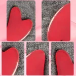 Heart Resin Gua Sha Massage Board Acupoint Beeswax Guasha Acupuncture SPA Massager Scrapers Tools For Face Neck Back Body Care - Image 5
