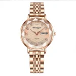 POEDAGAR Watch Women New Fashion Luxury Stainless Steel Wristwatch Bracelet Simple Rose Gold Waterproof Luminous Ladies Watches - Image 11