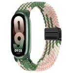 Adjustable Nylon Strap for Xiaomi Mi Band 9 Magnetic clasp bracelet Accessories for Xiaomi Mi Band 8/Mi Band 9 Smart Watch Belt - Image 20