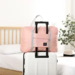 Foldable Travel Duffel Bag for Airlines Carry on Bag for Women and Girls Lightweight Large Capacity Sports Weekend Trip Overnigh - Image 8