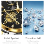 OLEVS Top Luxury Brand Quartz Couple Watch Waterproof Watch Lover Gift Nightglow Classic Date Week Clock His or Her Set Watch - Image 5