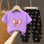 Summer Sets Children's Clothing Girls Kids Toddler Clothes Cute Fashion T-shirt Top Pants 2PCS Baby Girl Clothes - Image 14