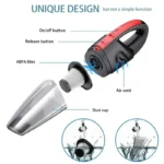 Portable Car Wireless Vacuum Cleaner Powerful Suction Rechargeable Handheld Vacuum Cleaner Quick Charge for Car Home Pet Hair - Image 6