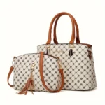 The new style handbag simple Korean version of women's handbag shoulder bag messenger bag bag bag mother bag - Image 9