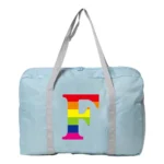 Weekend Bags for Women Travel Bags Carry on Sports Gym Bagworkout Duffel Bag Overnight Shoulder Bag Rainbow Pattern Series 2024 - Image 20