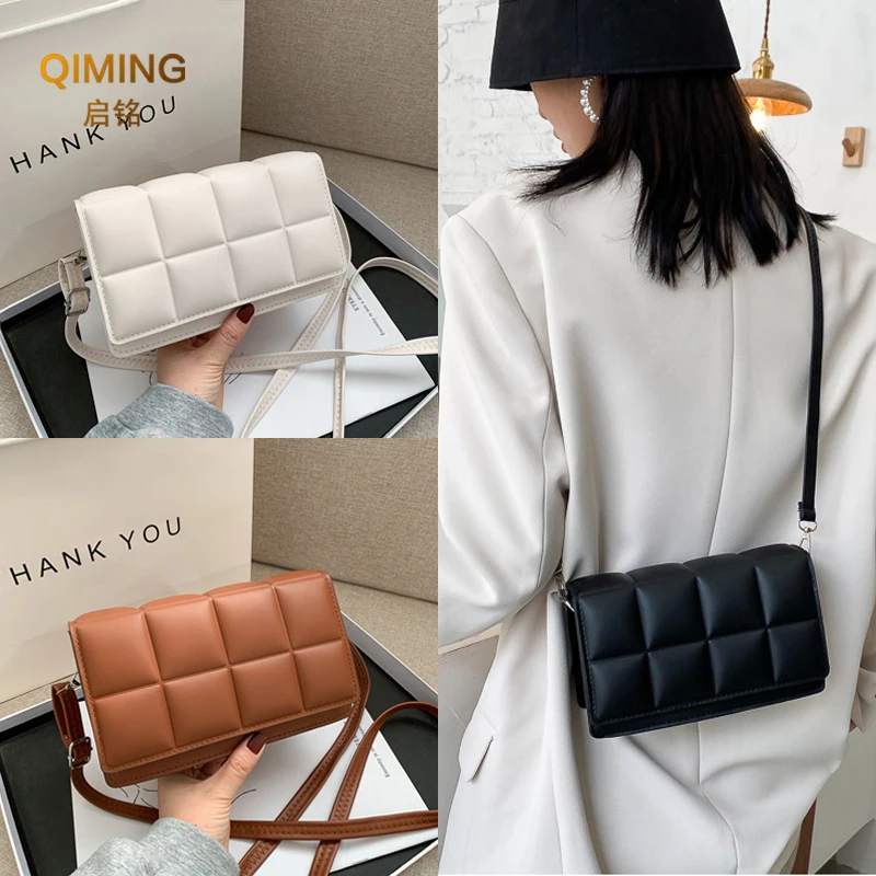 S091db5ffc8a048a5af564a86d467f314w.webp Women Crossbody Bag Luxury Fashion Handbag PU Leather Handbags Shoulder Purse Summer Square Wallet For Ladies Messenger Bag Tote - Image 1