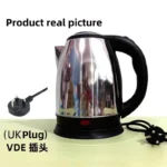 Kettle Stainless Steel Kitchen Appliances Smart Kettle 1500W Whistle Kettle Samovar Tea Coffee Thermo Pot Gift - Image 8