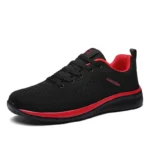 Men Running Sneakers Lightweight Athletic Shoes Classical Mesh Breathable Lace-up Outdoor Walking Shoes Male Tennis Shoes - Image 7