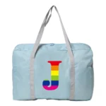 Weekend Bags for Women Travel Bags Carry on Sports Gym Bagworkout Duffel Bag Overnight Shoulder Bag Rainbow Pattern Series 2024 - Image 16