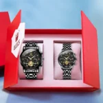 OLEVS Top Luxury Brand Quartz Couple Watch Waterproof Watch Lover Gift Nightglow Classic Date Week Clock His or Her Set Watch - Image 22