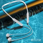 Magnetic Suction Neckband Headphones Waterptoof Neck-mounted Wireless Bluetooth Earphones Mega Bass with Mic Sports Headsets - Image 3