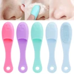 2pcs Silicone Cleansing Massage Brush Skin Care Beauty Tool Waterproof Deep Cleansing Nasal Brush Skin Care Tool Face Wash Brush - Image 5