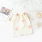 Cotton Prints Baby Bags String Nappy Stackers Caddy Organizer Diaper Pouch Babies Accessories Baby Essentials Diaper Bag - Image 9